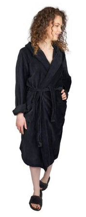 Bademantel Daytona Damen bestickt 100% Baumwolle