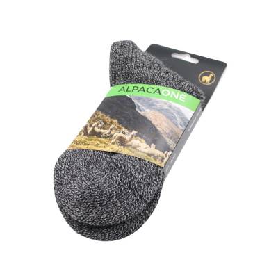 2 Paar Alpaka-Wollsocken Für Herren & Damen – Kuschelig Warm Mit 40% Wolle | Norweger-Look, Bunt
