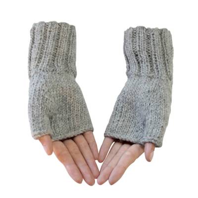 alpaka handschuhe fingerlos Alpaka Handschuhe Selina fingerlos für Damen Einheitsgrößen S-XL – AlpacaOne