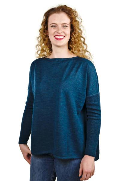 Alpaka Pullover Jessica 100% Premium Baby Alpaka für Damen