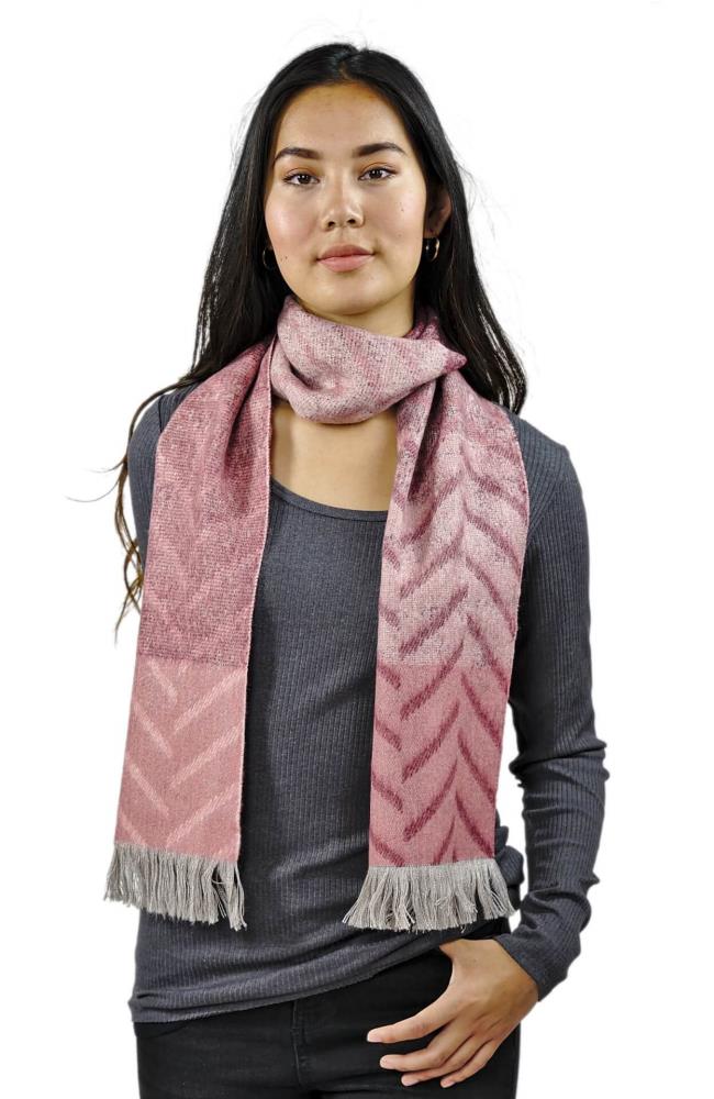 Damen Accessoires Schals NA-KD Wolle Accessories Schal aus Alpaka-Mischung in Pink 